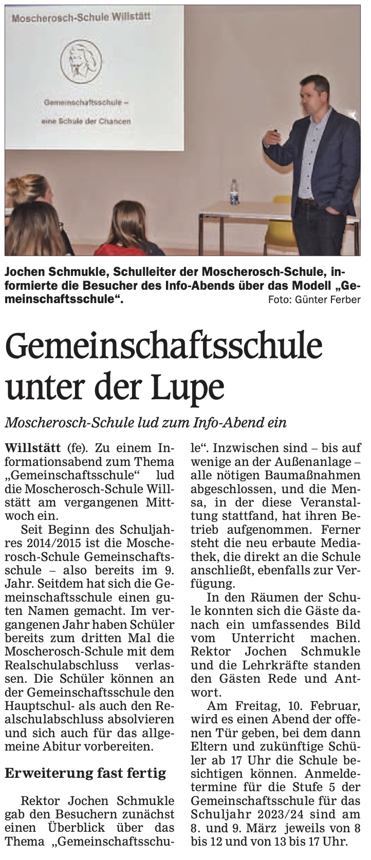 Kehler Zeitung 20.01.2023
